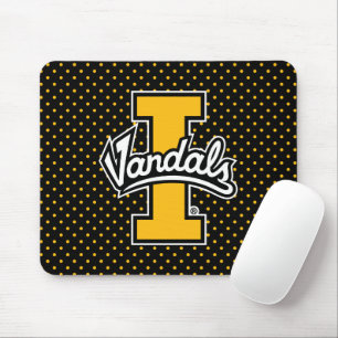 University of Idaho Polka Dot Pattern Mouse Pad