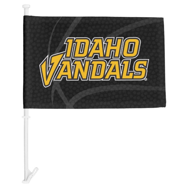 University of Idaho State Basketball Car Flag (Front)