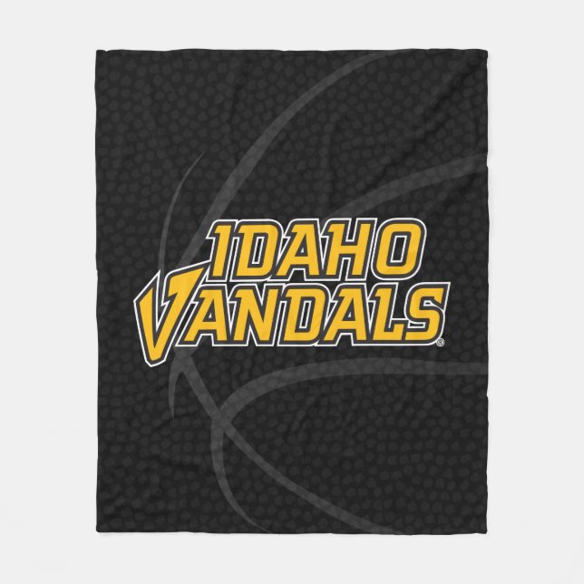 University of Idaho State Basketball Fleece Blanket (Front)