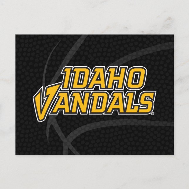 University of Idaho State Basketball Invitation Postcard (Front)