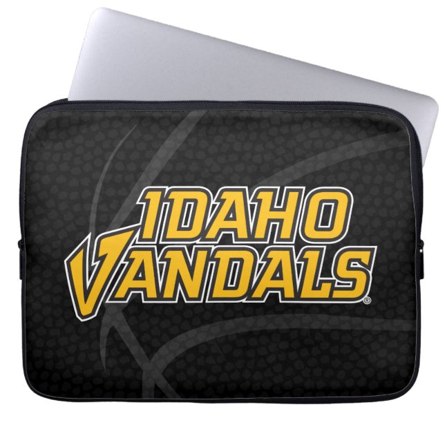University of Idaho State Basketball Laptop Sleeve (Front)