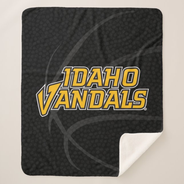 University of Idaho State Basketball Sherpa Blanket (Front)