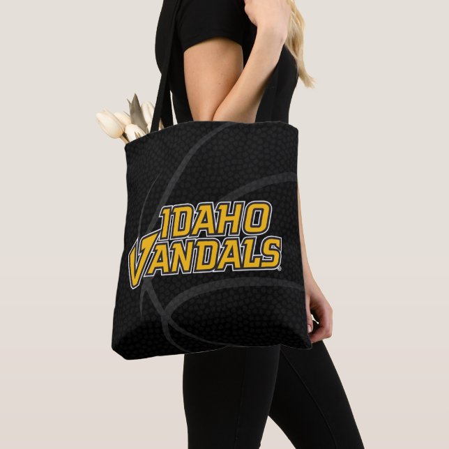 University of Idaho State Basketball Tote Bag (Close Up)