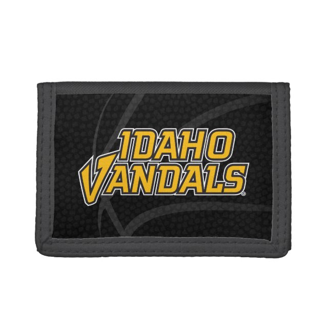University of Idaho State Basketball Trifold Wallet (Front)
