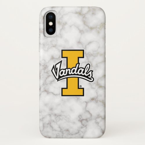 University of Idaho White Marble iPhone X Case