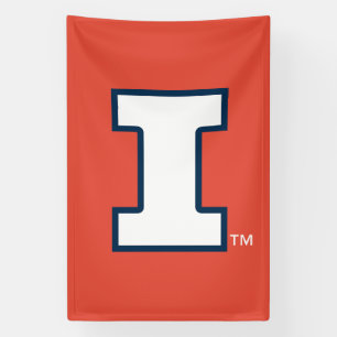 University of Illinois Block "I" Logo Banner