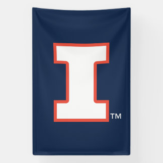 University of Illinois Block "I" Logo Banner