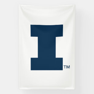 University of Illinois Block "I" Logo Banner