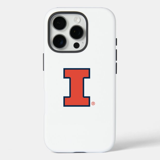 University of Illinois Block "I" Logo Case-Mate iPhone Case (Back)
