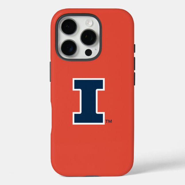 University of Illinois Block "I" Logo Case-Mate iPhone Case (Back)