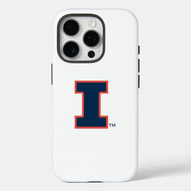 University of Illinois Block "I" Logo Case-Mate iPhone Case (Back)