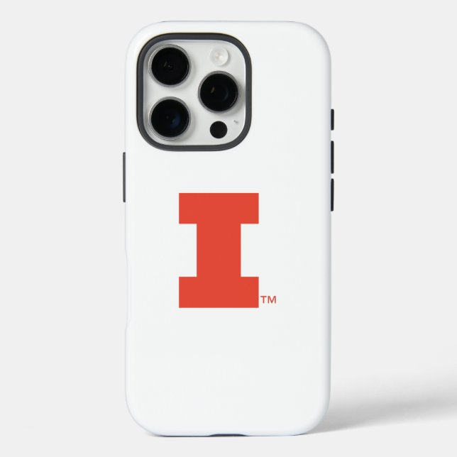 University of Illinois Block "I" Logo Case-Mate iPhone Case (Back)