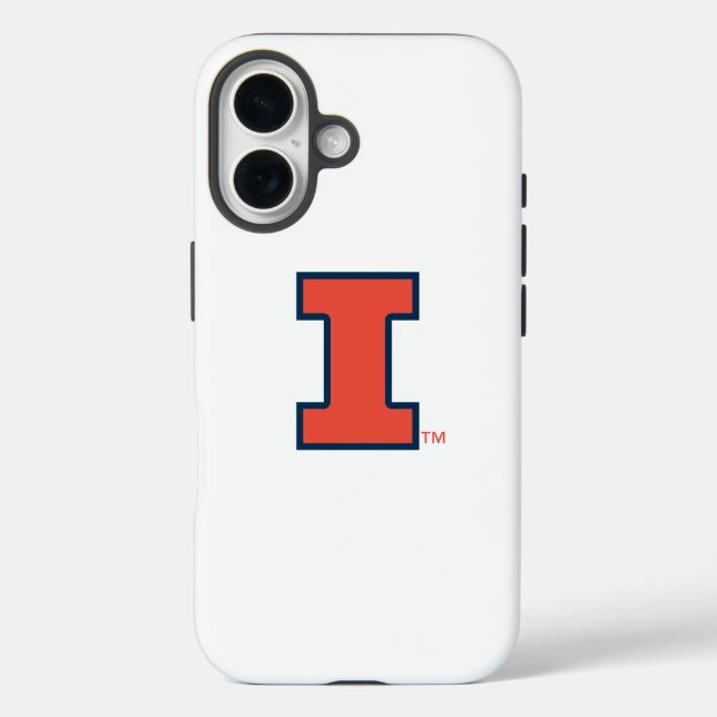 University of Illinois Block "I" Logo Case-Mate iPhone Case (Back)