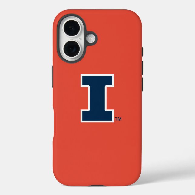 University of Illinois Block "I" Logo Case-Mate iPhone Case (Back)