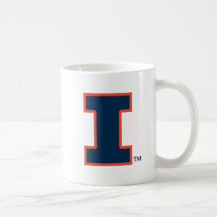 University of Illinois Block "I" Logo Coffee Mug