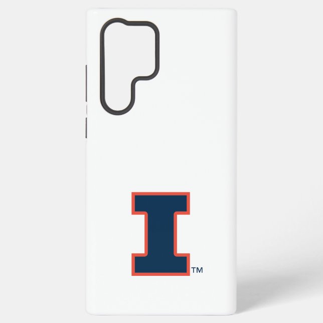 University of Illinois Block "I" Logo Samsung Galaxy Case (Back)