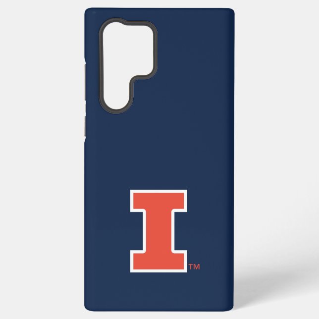 University of Illinois Block "I" Logo Samsung Galaxy Case (Back)