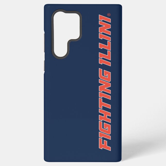 University of Illinois "Fighting Illini" Samsung Galaxy Case (Back)