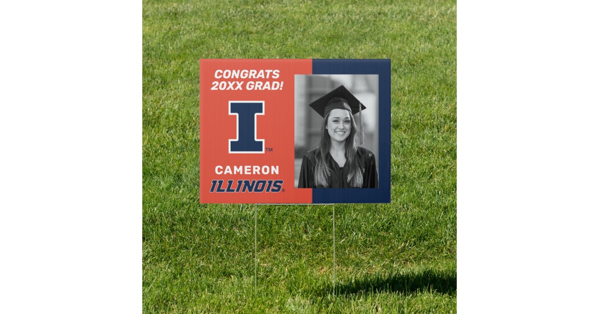University of Illinois Graduate Sign | Zazzle.com