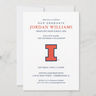 University of Illinois Graduation Announcement