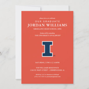 University of Illinois Graduation Announcement