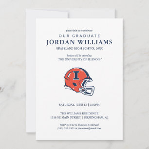 University of Illinois Graduation Announcement