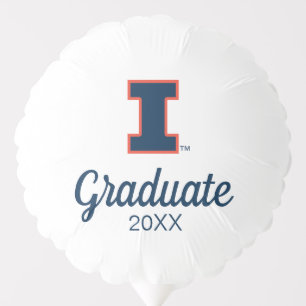 University of Illinois Graduation Balloon