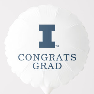University of Illinois Graduation Balloon