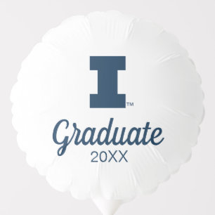 University of Illinois Graduation Balloon