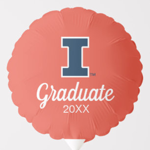 University of Illinois Graduation Balloon