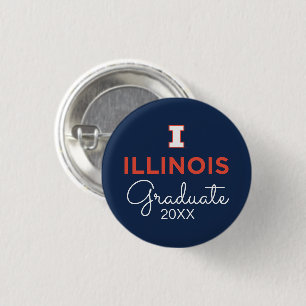University of Illinois Graduation Button