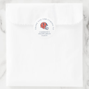 University of Illinois Graduation Classic Round Sticker