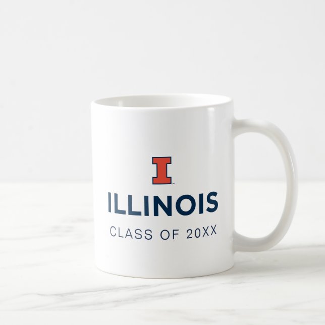 University of Illinois Graduation Coffee Mug (Right)