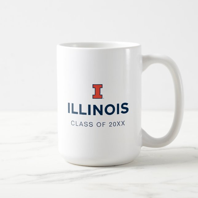 University of Illinois Graduation Coffee Mug (Right)