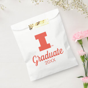 University of Illinois Graduation Favor Bag