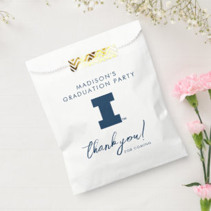 University of Illinois Graduation Favor Bag