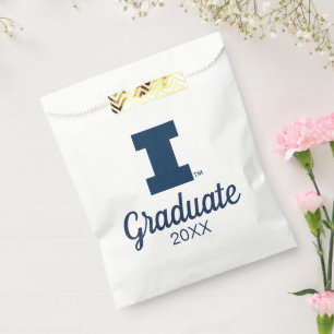 University of Illinois Graduation Favor Bag