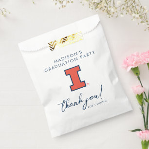 University of Illinois Graduation Favor Bag