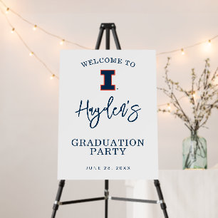 University of Illinois Graduation Foam Board