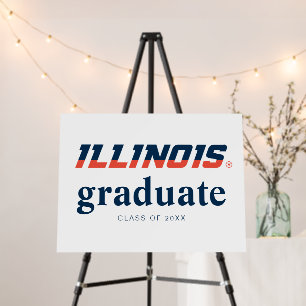 University of Illinois Graduation Foam Board