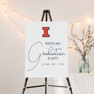 University of Illinois Graduation Foam Board