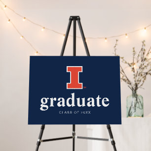 University of Illinois Graduation Foam Board