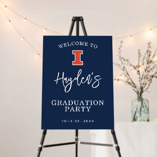 University of Illinois Graduation Foam Board