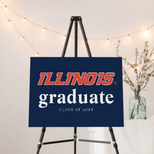 University of Illinois Graduation Foam Board