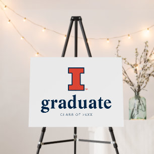 University of Illinois Graduation Foam Board