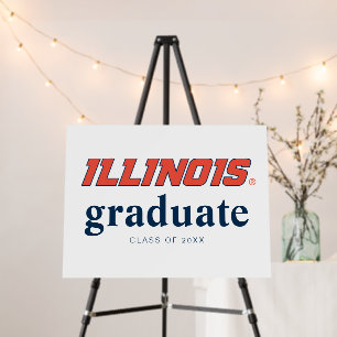 University of Illinois Graduation Foam Board
