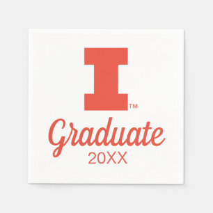 University of Illinois Graduation Napkins