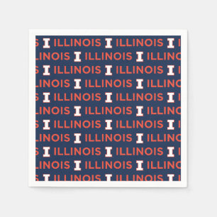 University of Illinois Graduation Napkins
