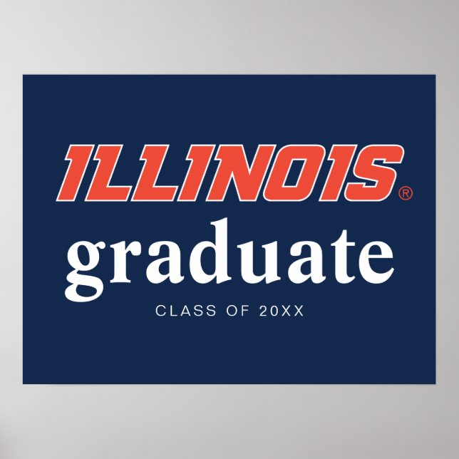 University of Illinois Graduation Poster (Front)