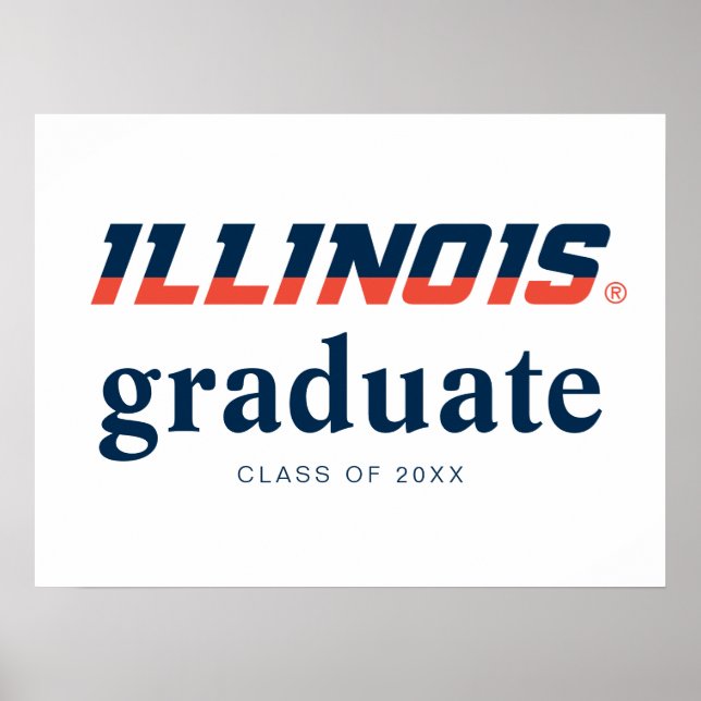 University of Illinois Graduation Poster (Front)